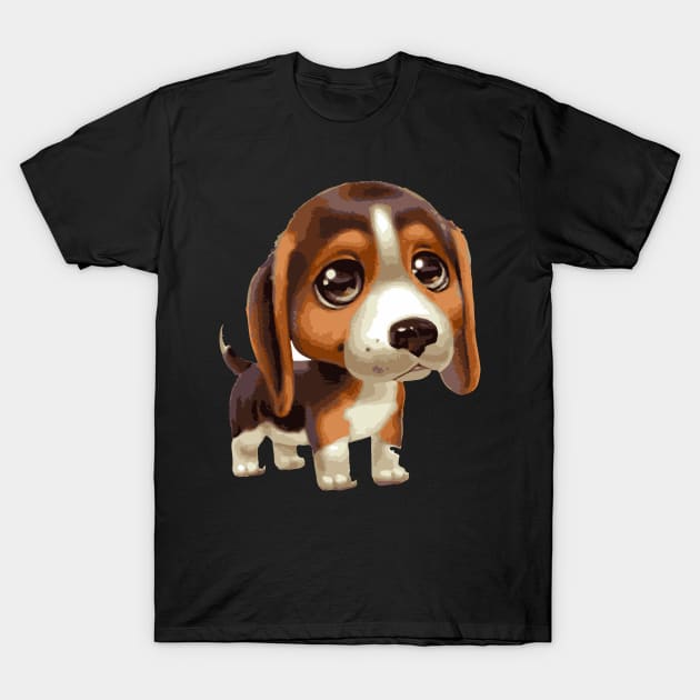 Dog Motif Dog Lover Gift Idea Design T-Shirt by Shirtjaeger